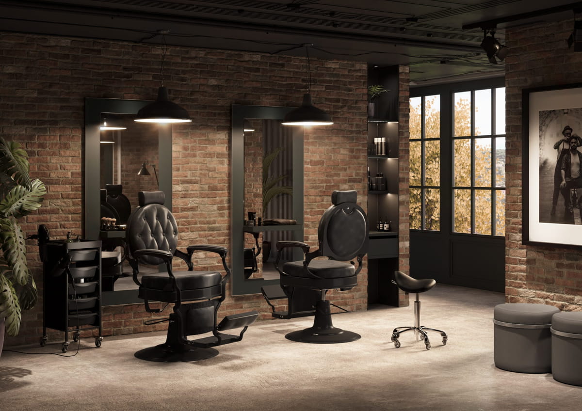 Consideraciones de espacio al elegir un sillón de peluquería - Blog Peluker